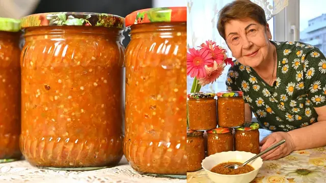 Закуска из баклажанов на зиму