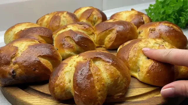 Творожные булочки к чаю 