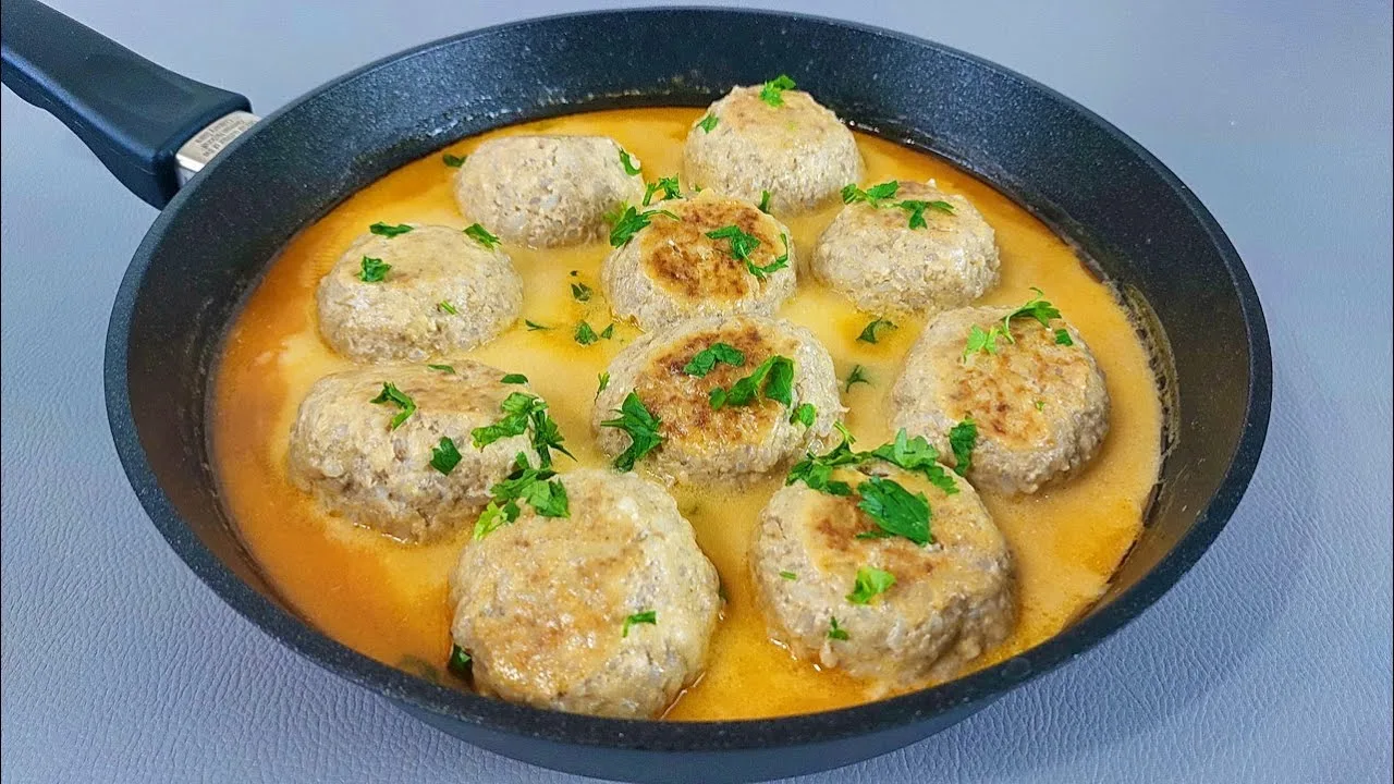 Вкусные тефтели на сковороде