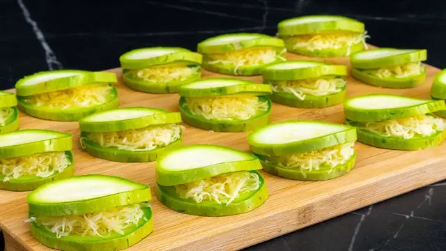 Простая и вкусная закуска из кабачков