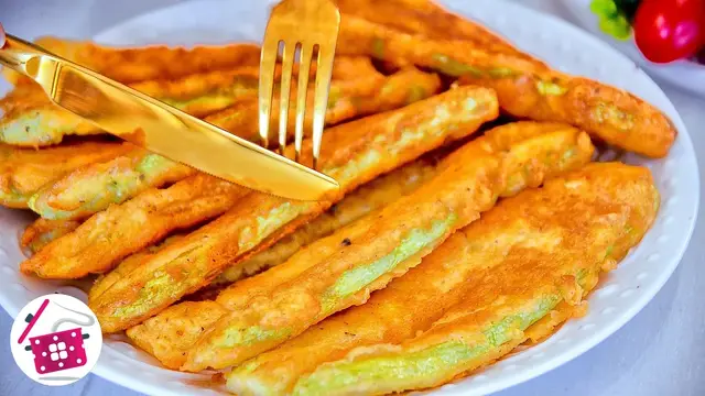 Вкусные кабачки в панировке