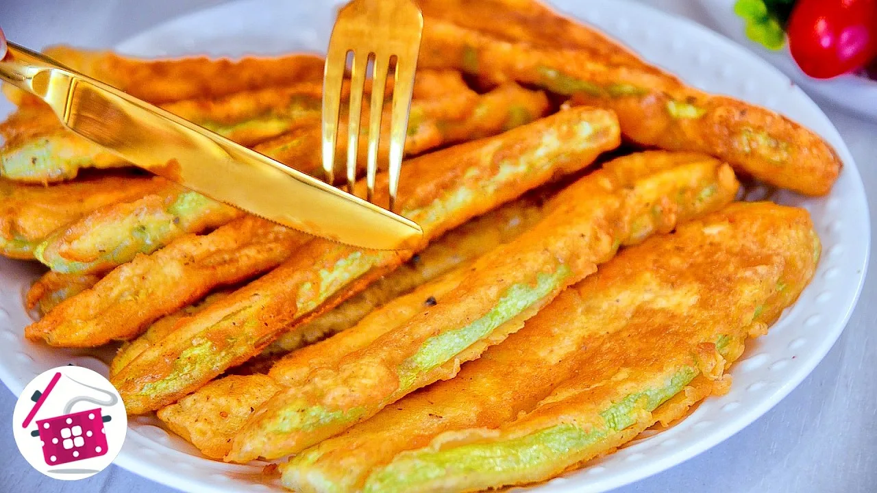 Вкусные кабачки в панировке