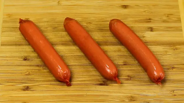 Простая закуска из сосисок