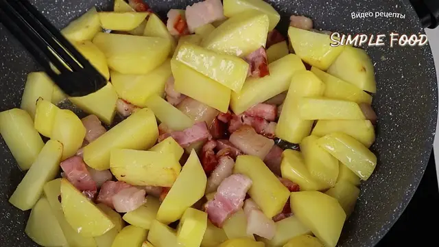 Жаренная картошка