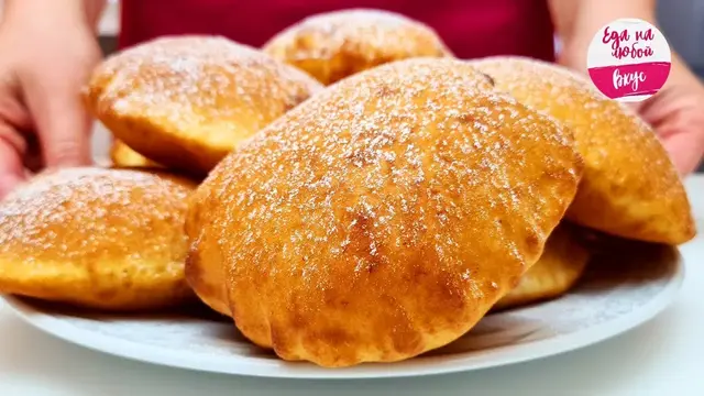 Банановые лепёшки к чаю