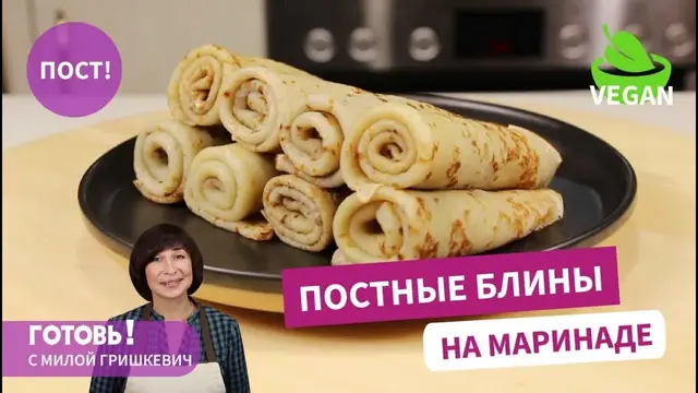 Легкие блинчики на маринаде с газированной водой