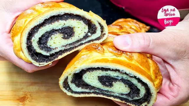 Рулет с маковой начинкой