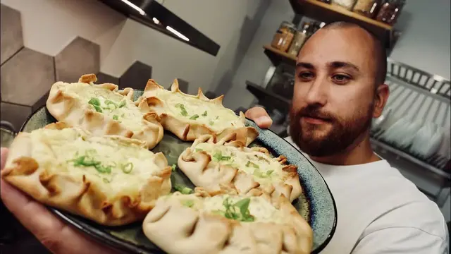 Веганские постные пирожки с картошкой