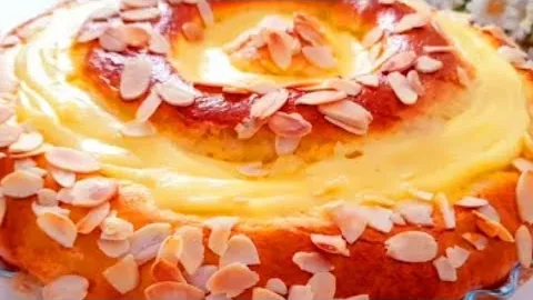 Вкусный пирог с кремом