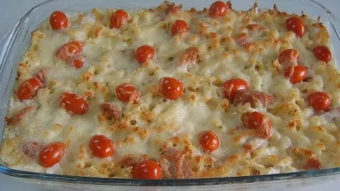 Запеканка из макарон на ужин