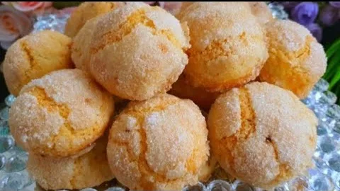 Воздушное печенье к чаю