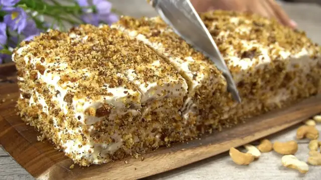 Торт Королевский со сметанным кремом