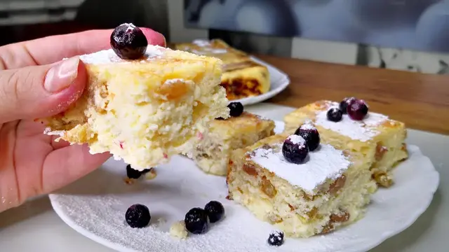 Вкусная творожная запеканка как в детском саду
