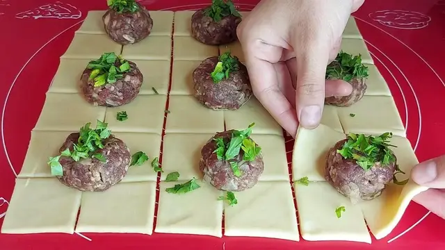 Пирожки с мясом
