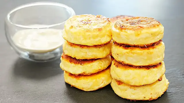 Соленые сырники из творога