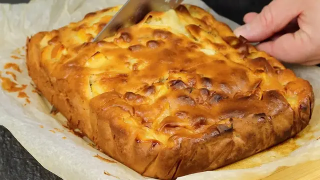 Яблочный пирог, который тает во рту