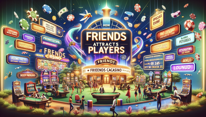 Как онлайн казино Френдс привлекает игроков?