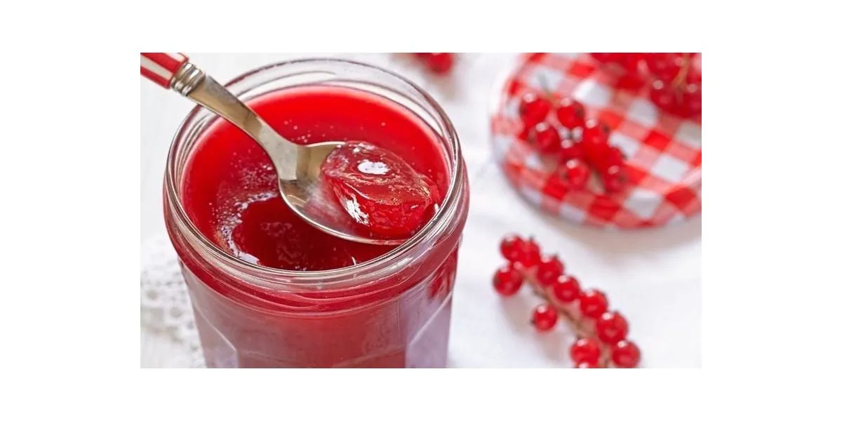 Желе из красной смородины