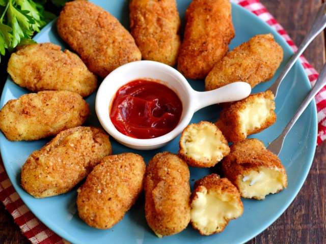 Картофельные крокеты со сливочным вкусом Картофельные крокеты со сливочным вкусом