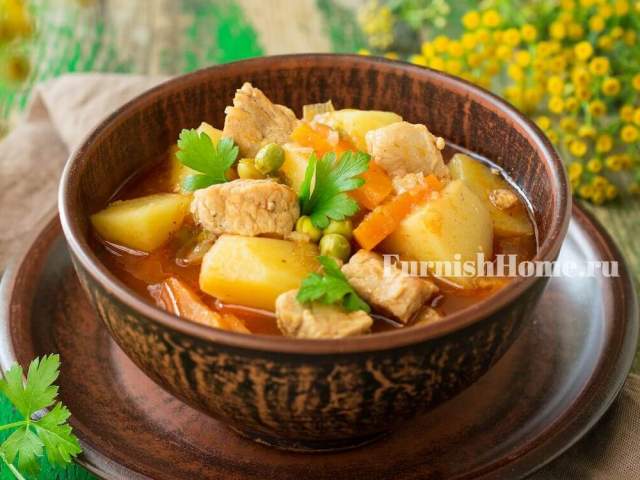 Вкусное жаркое Вкусное жаркое