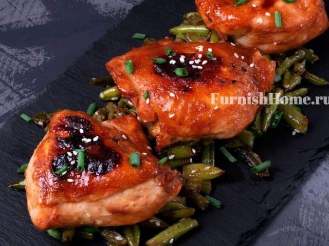 Курица маринованная в мисо Курица маринованная в мисо