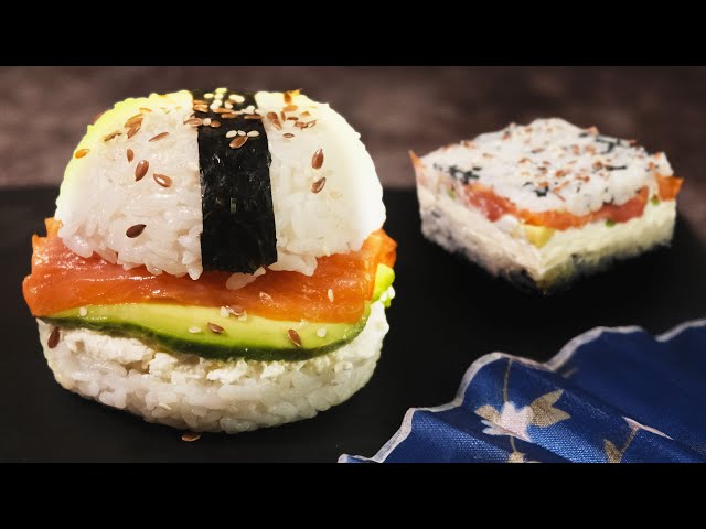 Суши-бургер и суши-салат