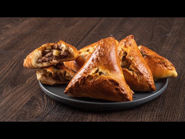 Эчпочмак - татарские пирожки с мясом