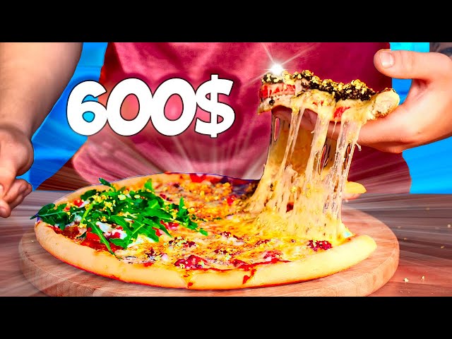 Приготовили самую дорогую пиццу в мире за $600