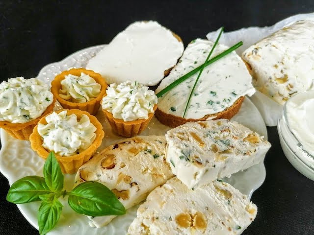 Домашний сливочный сыр из трех ингредиентов