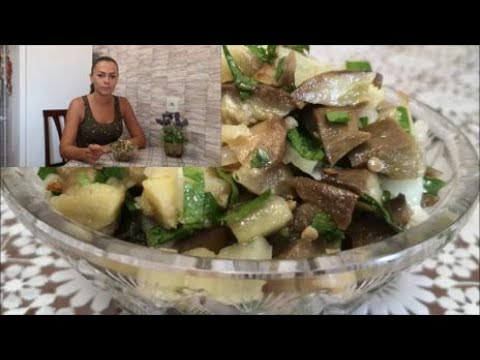 Салат без майонеза из запеченных овощей в духовке