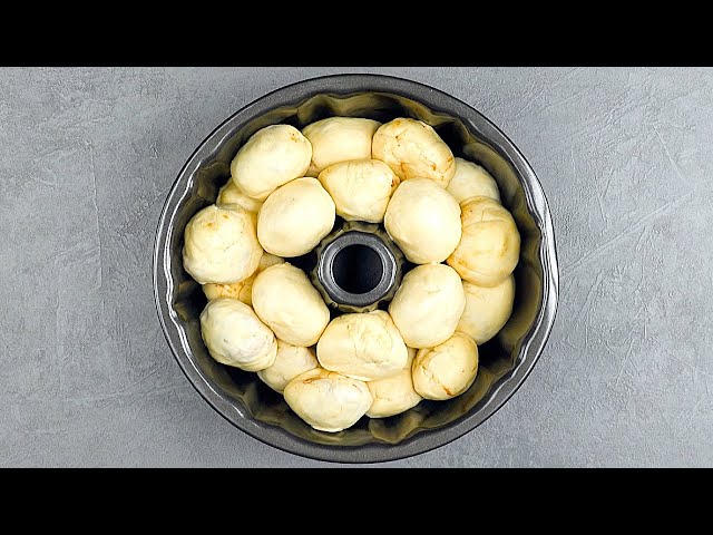 Булочный пирог “Поросячий хоровод” – кулинарный рецепт