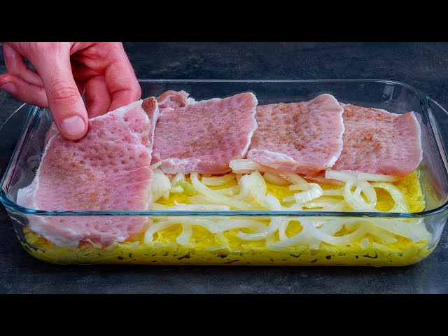 Свинина с картофелем запечённые в духовке 
