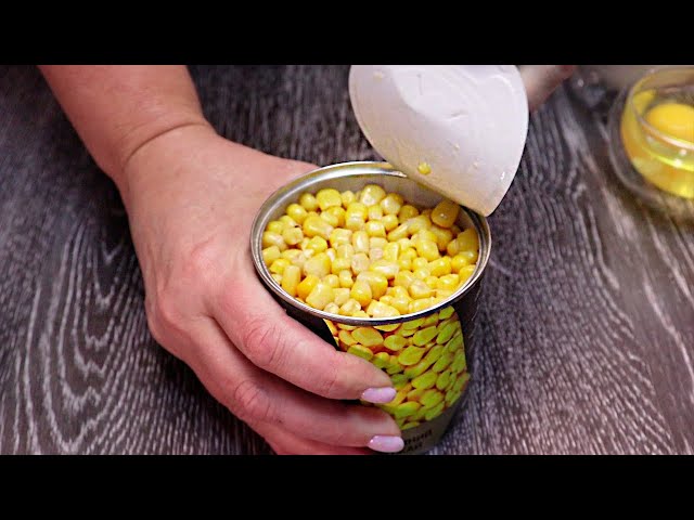 Невероятно вкусные оладьи из простой кукурузы