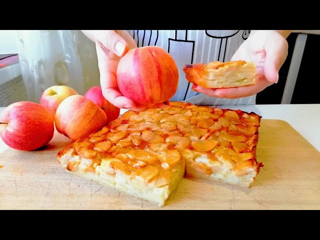 Яблочный пирог в духовке 