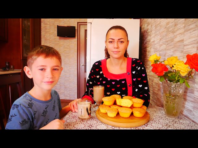 Лимонные кексы в духовке 
