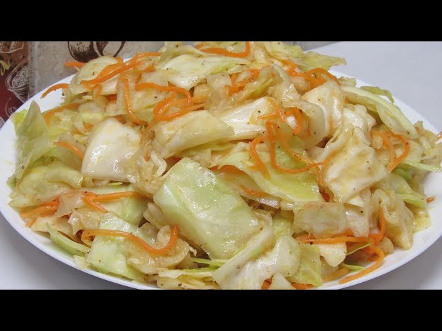 Вкусный салат из капусты по-корейски 
