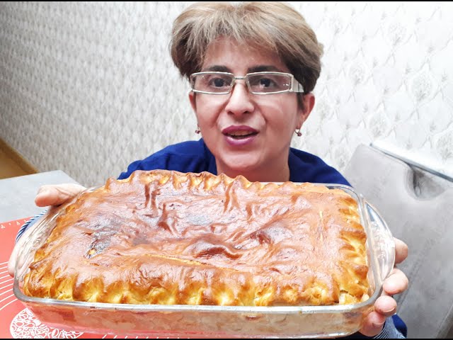 Пирог с картошкой, луком и сыром на дрожжевом тесте