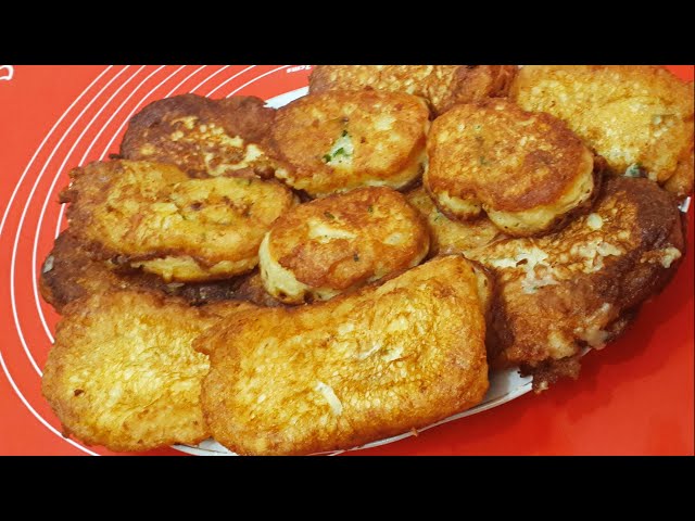 Картофельные рулетики в кляре