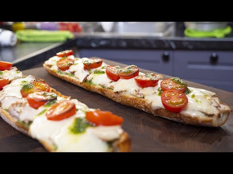 Пицца-бутер в домашних условиях 