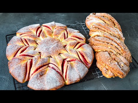 Праздничные пироги «Плетенка» и «Звезда»