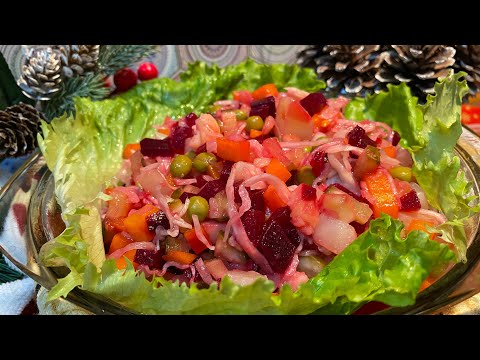 Зимний салат Винегрет