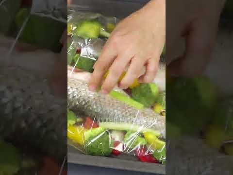 Рыба с овощами запечённая в духовке 