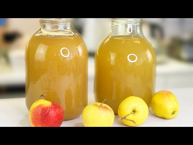 Яблочный сок в домашних условиях