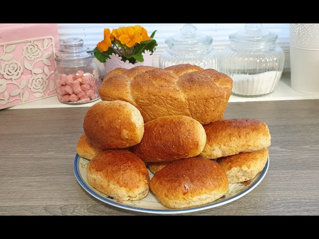 Домашние хлеб и булочки