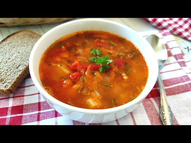 Простой и вкусный суп из чечевицы 