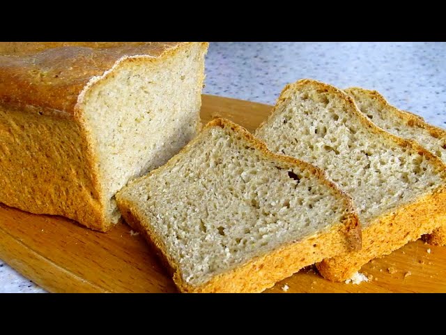 Домашний ароматный серый хлеб  