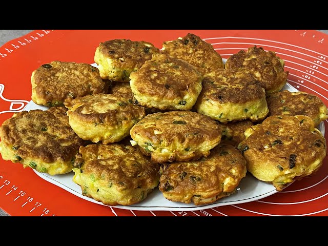 Быстрые пирожки с яйцом и зелёным луком