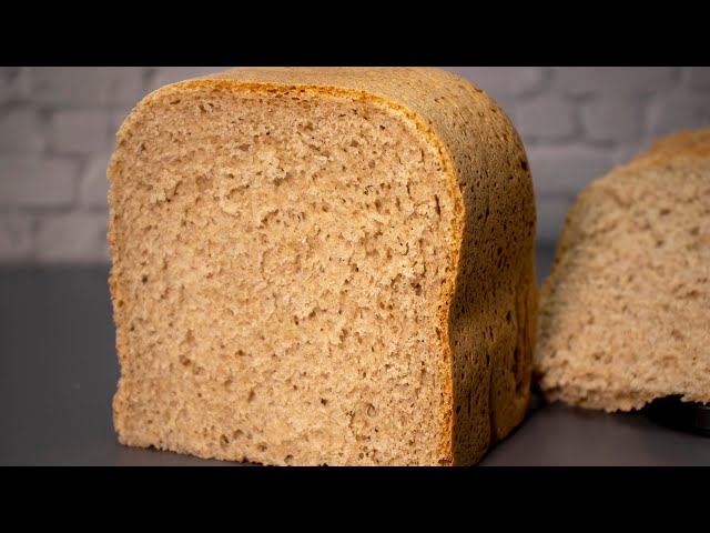 Мягкий и пористый домашний хлеб