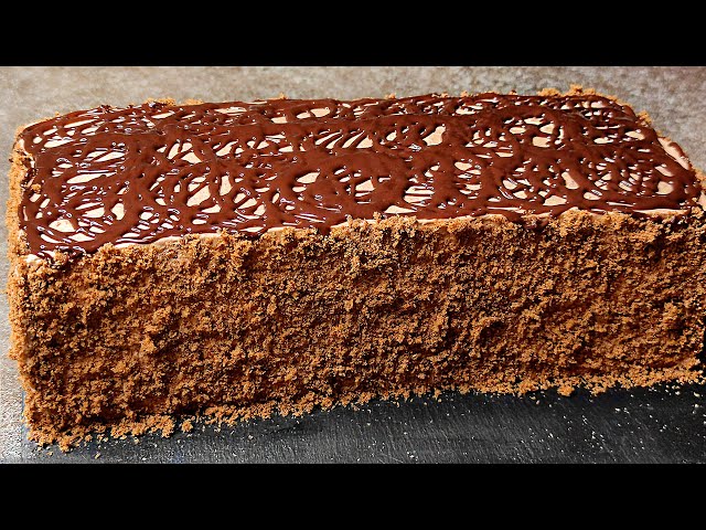 Ленивый шоколадный торт за 15 минут