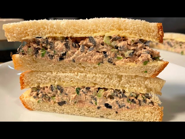 Сэндвич с тунцом на завтрак